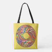 Elektrische Daisy Carnival Record Tote Bag (Achterkant)