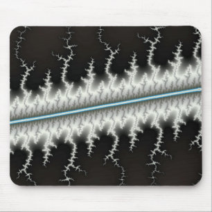 Elektrische draad - Fractal Muismat