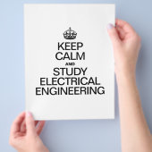 ELEKTRISCHE ENGINEERING VOOR BEREKENING EN STUDIE  FLYER (Hand)