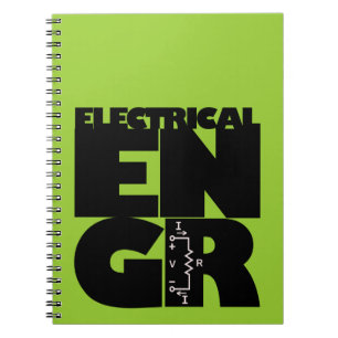 Elektrische-engineeringlaptop Notitieboek