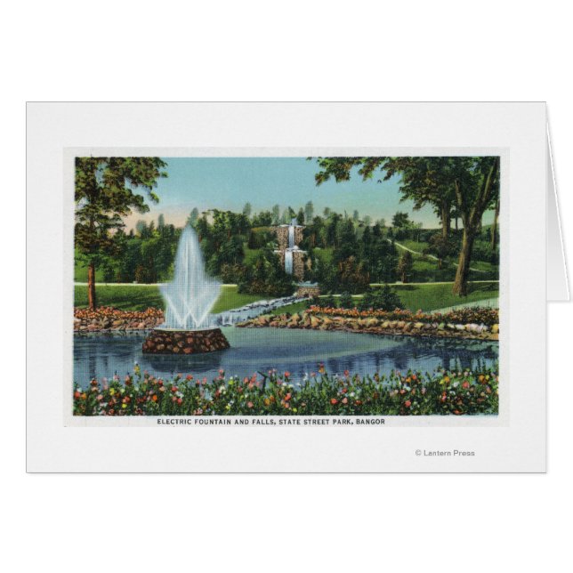 Elektrische fontein en Herfsten (Voorkant Horizontaal)