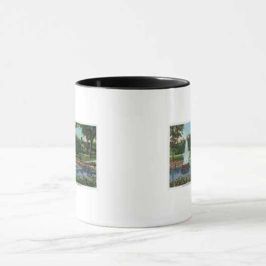 Elektrische fontein en Herfsten Mok (Midden)