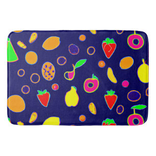 Elektrische Fruit Fiesta Design Badmat