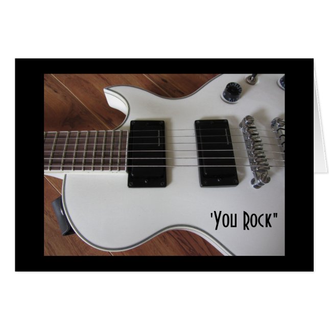 Elektrische Gitaar (Voorkant Horizontaal)