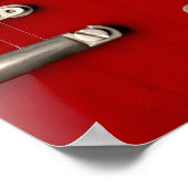 Elektrische gitaar 12 poster (Hoek)