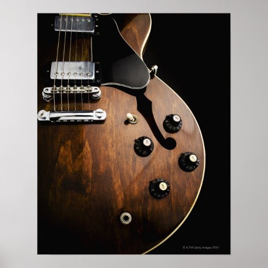 Elektrische gitaar 3 poster (Voorkant)