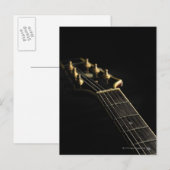 Elektrische gitaar 7 briefkaart (Voorkant / Achterkant)
