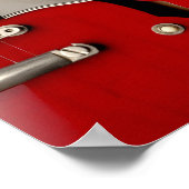 Elektrische gitaar 7 poster (Hoek)