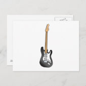 Elektrische gitaar briefkaart (Voorkant / Achterkant)