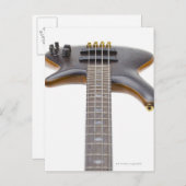 Elektrische gitaar briefkaart (Voorkant / Achterkant)