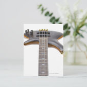 Elektrische gitaar briefkaart (Staand voorkant)