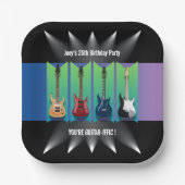 Elektrische Gitaar Collectie Spotlight Papier Bord (Voorkant)