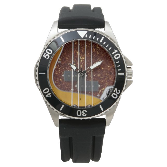 elektrische gitaar horloge (Voorkant)