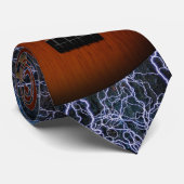 Elektrische gitaar stropdas (Opgerold)