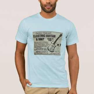 Elektrische gitaar t-shirt