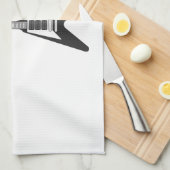 Elektrische gitaar theedoek (Quarter Fold)