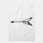 Elektrische gitaar theedoek (Verticaal)