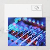 Elektrische gitarbrug briefkaart (Voorkant / Achterkant)