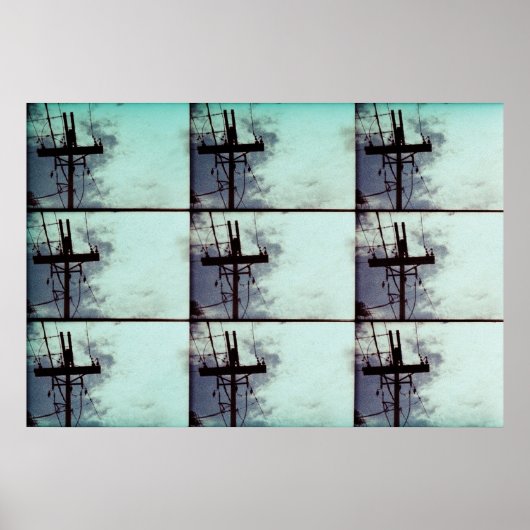 Elektrische God Poster (Voorkant)