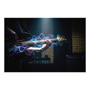 Elektrische Harmonie Foto Afdruk