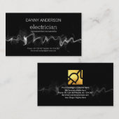 Elektrische hefboom visitekaartje (Voorkant / Achterkant)
