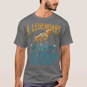 Elektrische Humor in ruste Elektrisch Gift T-shirt