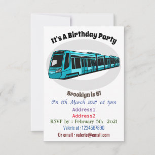 Elektrische illustratie van cartoon voor locomotie kaart