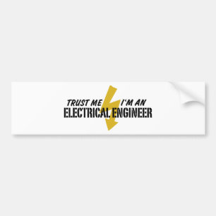 Elektrische ingenieur bumpersticker