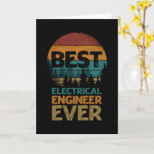 Elektrische ingenieur kaart (Gele Bloem)