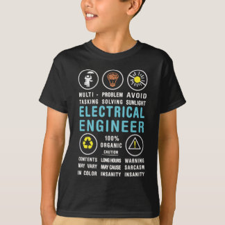 Elektrische ingenieur t-shirt