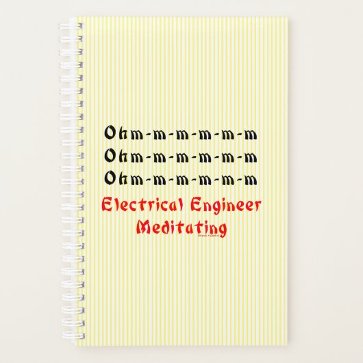 Elektrische ingenieursheditatie planner (Voorkant)