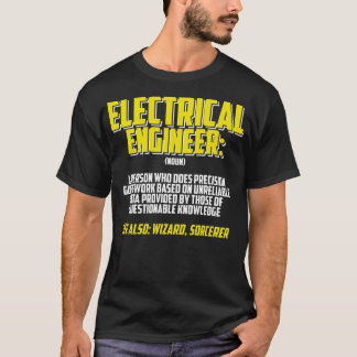 Elektrische ingenieurswetenschappen t-shirt