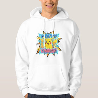 Elektrische Lading Pikachu Uniseks Grafische T-shi Hoodie