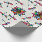 Elektrische libel A Cadeaupapier (Hoek)