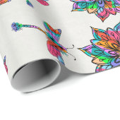 Elektrische libel A Cadeaupapier (Rol Hoek)