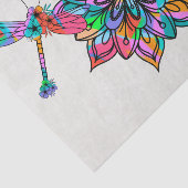 Elektrische libel A Tissuepapier (Detail)