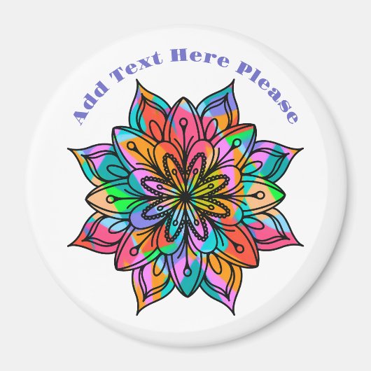 Elektrische libellen magneet (Voorkant)