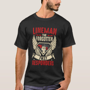 Elektrische lijnrechter De vergeten Eerste Hulpver T-shirt