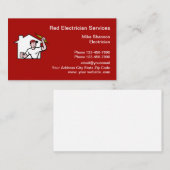 Elektrische Logo grafische Visitekaartjes (Voorkant / Achterkant)