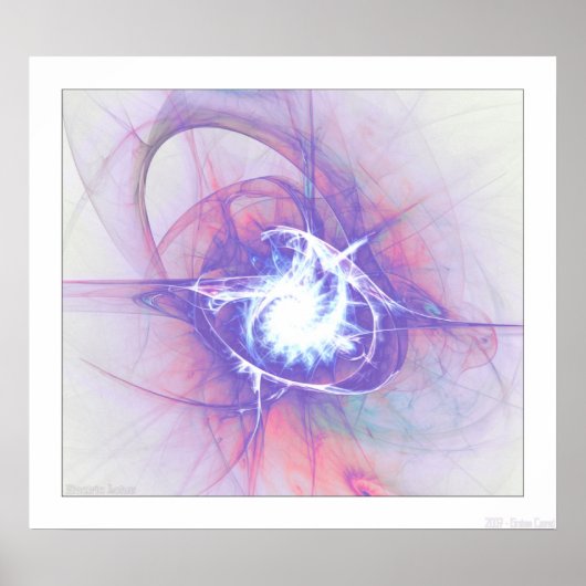 Elektrische Lotus Poster (Voorkant)