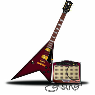 Elektrische n'Amp Thrash Fotobeeldje Magneet