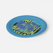 Elektrische oprit met Typografie Papieren Bordje (Gekanteld)