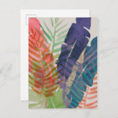 elektrische palmen briefkaart (Voorkant / Achterkant)