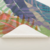 elektrische palmen sherpa deken (3/4)