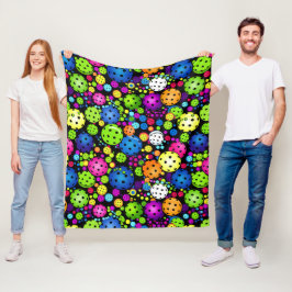 elektrische rallypickleball fleece deken