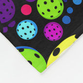 elektrische rallypickleball fleece deken (Hoek)