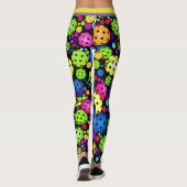 elektrische rallypickleball leggings (Achterkant)