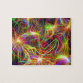 Elektrische regenboog legpuzzel (Horizontaal)