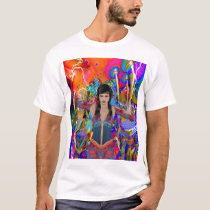 Elektrische reiziger t-shirt