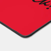 Elektrische rock gitaar bureaumat voor gitarist (Hoek)